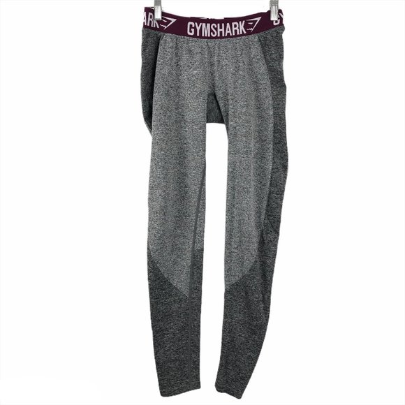 Gymshark Pants - Gymshark Flex Leggings Gray Small Flawed